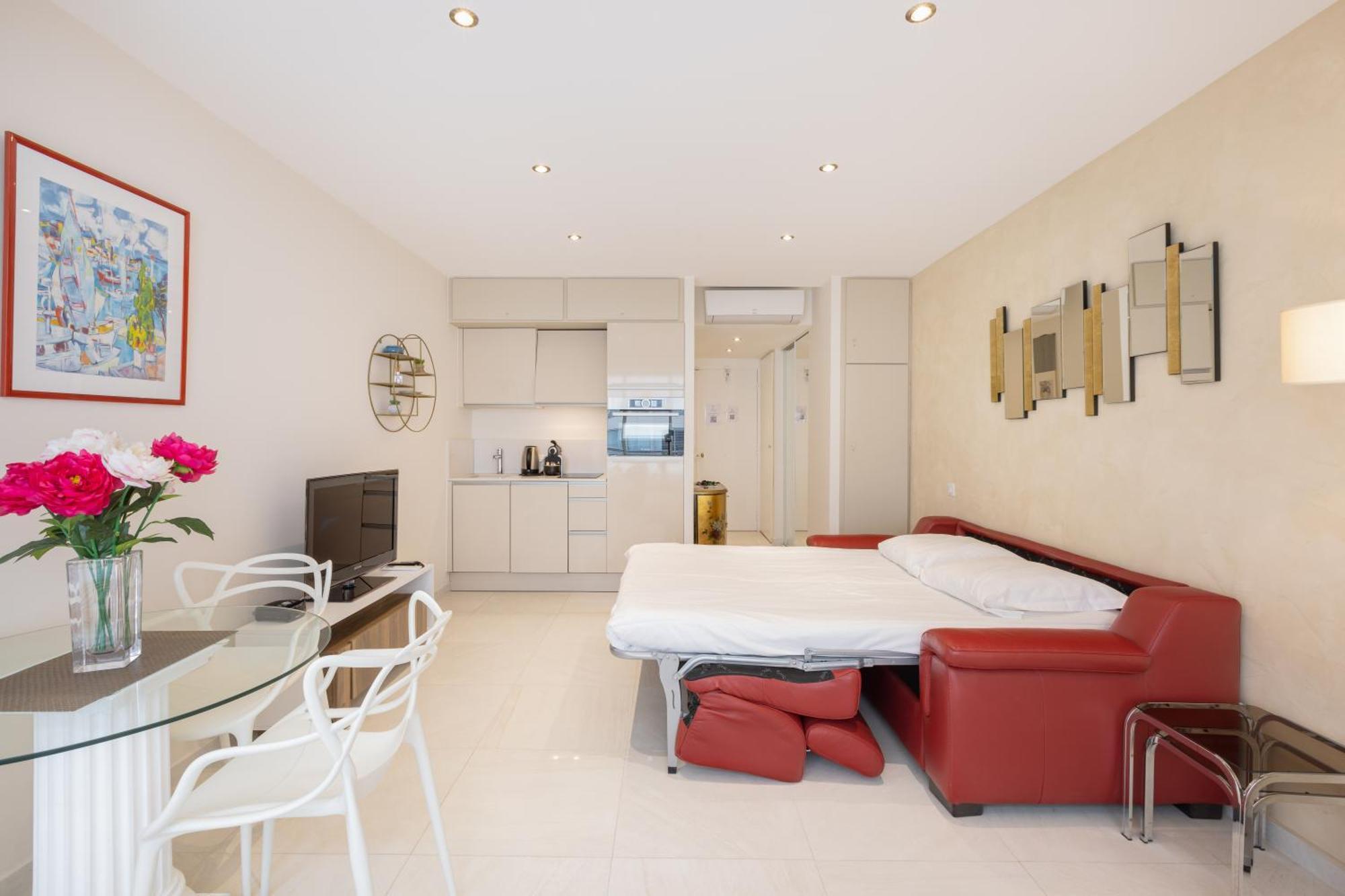 Agence Des Residences - Appartements Prives Du 45 Croisette - Superieur カンヌ 部屋 写真